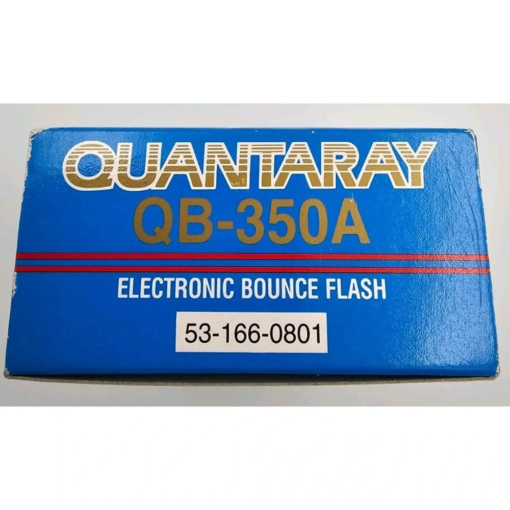 Quantaray QB-350A Shoe Mount Flash Universal Automatic Electronic Bounce Flash